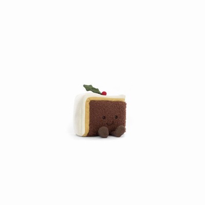 Jellycat Slice of Christmas Cake New Zealand | VISFU1075